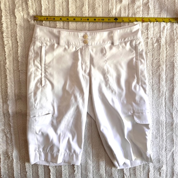 Nike Golf Tour Performance Dri-Fit Golf Shorts White; Women US 4 (fits like 4-6) - Picture 9 of 11
